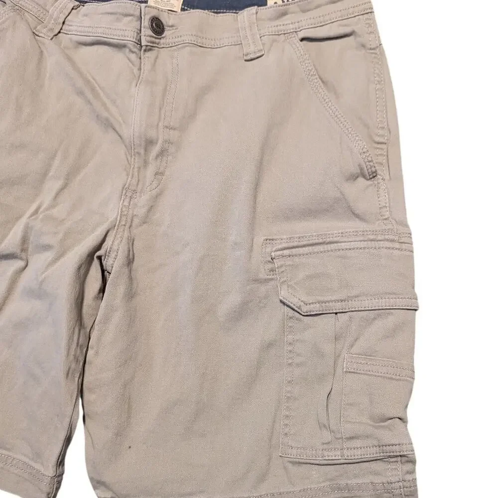 RedHead Khaki Tan Cargo Utility Shorts Casual Men's 34 Waist - Picture 7 of 10
